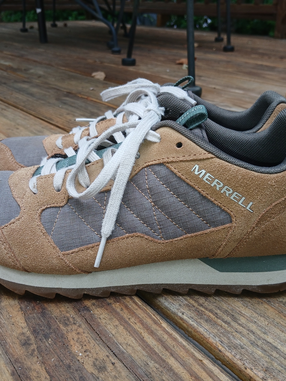 Merrell Men's Alpine Suede Sneaker in Tan Size 8 - Picture 5 of 10